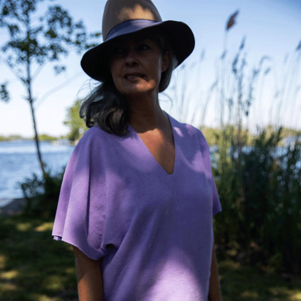 Speezys kaftan Lavender-100% katoen-DAMES JURKEN-Paars