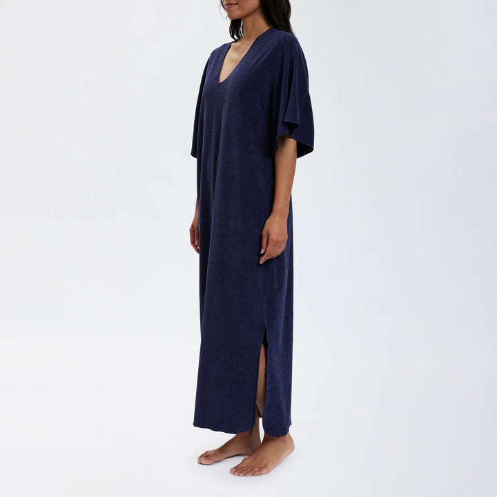 Speezys Kaftan Night Blue-DAMES JURKEN-Blauw