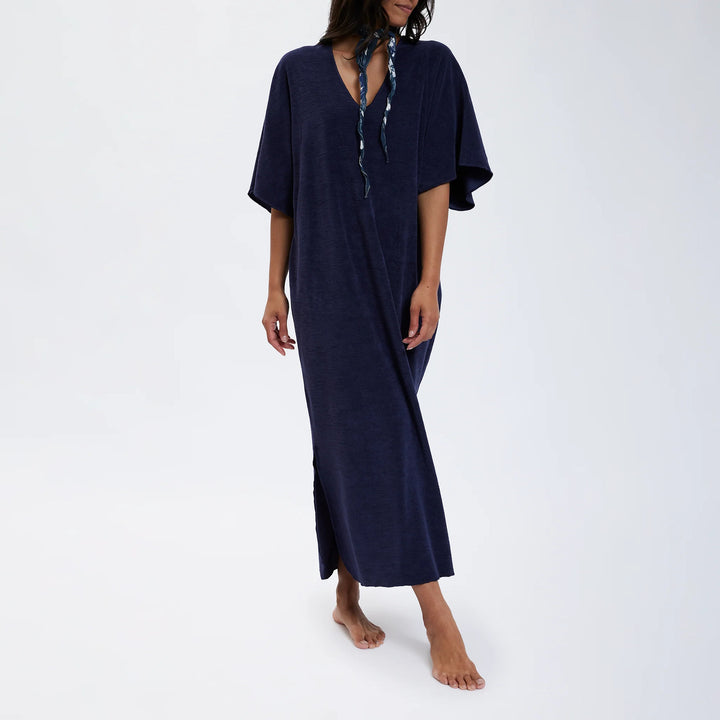Speezys Kaftan Night Blue-DAMES JURKEN-Blauw