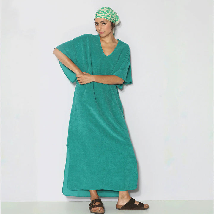 Speezys Kaftan Procelain Green-DAMES JURKEN-Groen