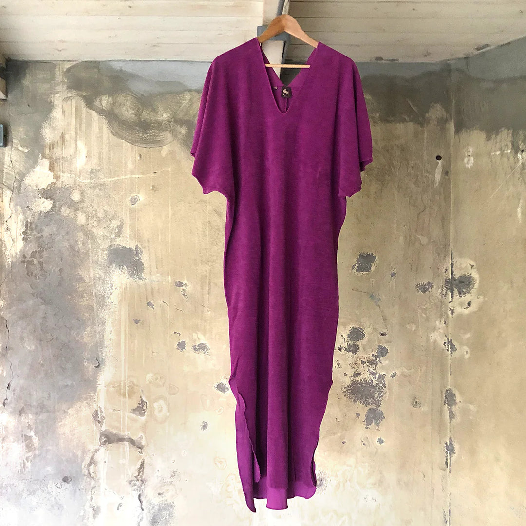 Speezys kaftan Rouge violet-100% katoen-DAMES JURKEN-Paars