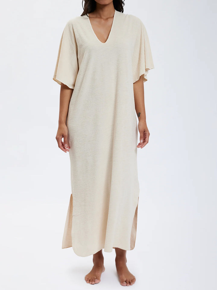 Speezys Kaftan Shell-DAMES JURKEN-Beige