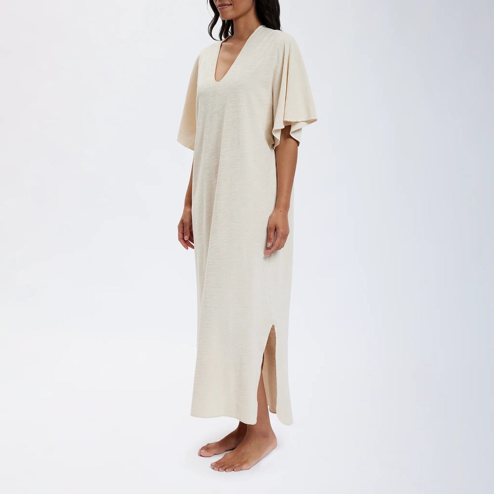 Speezys Kaftan Shell-DAMES JURKEN-Beige