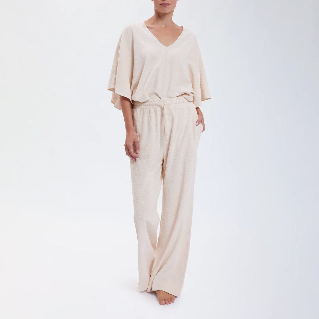 Speezys Kaftan Top Shell-DAMES TOPS & BLOUSES-Beige