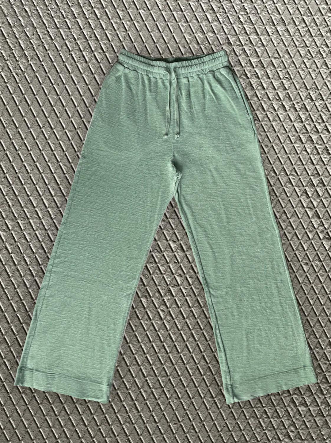 Speezys long pants green-100% katoen-DAMES BROEKEN-Groen