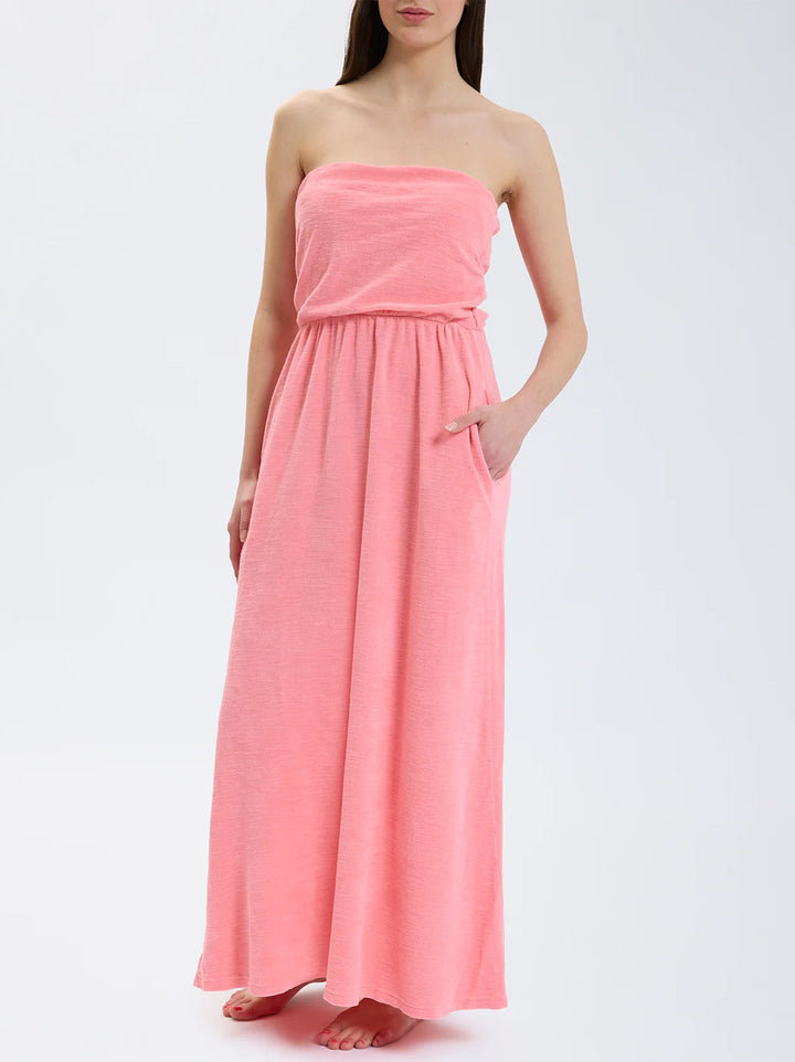 Speezys Strapless Dress Sorbet Pink-DAMES JURKEN-Roze