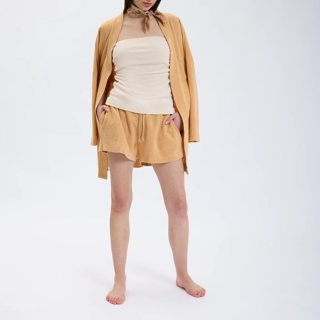 Speezys Strapless Top Shell-DAMES TOPS & BLOUSES-Beige