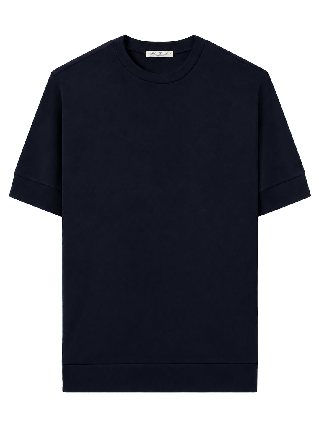 Stefan Brandt ELI B FR 30 T-shirt – Blauw-100% katoen-HEREN POLO'S & T-SHIRTS-Blauw