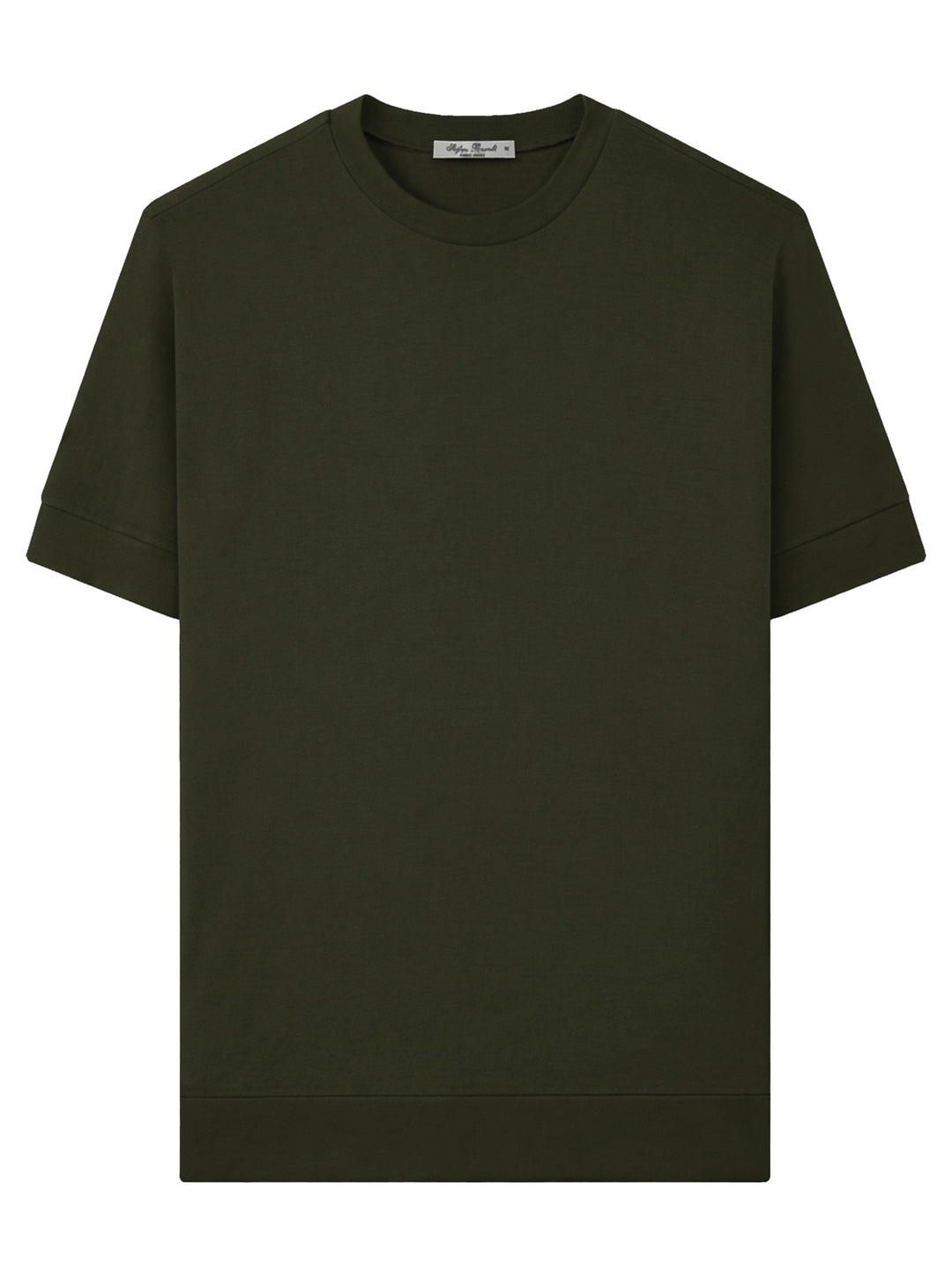 Stefan Brandt ELI B FR 30 T-shirt – Groen-100% katoen-HEREN POLO'S & T-SHIRTS-Groen