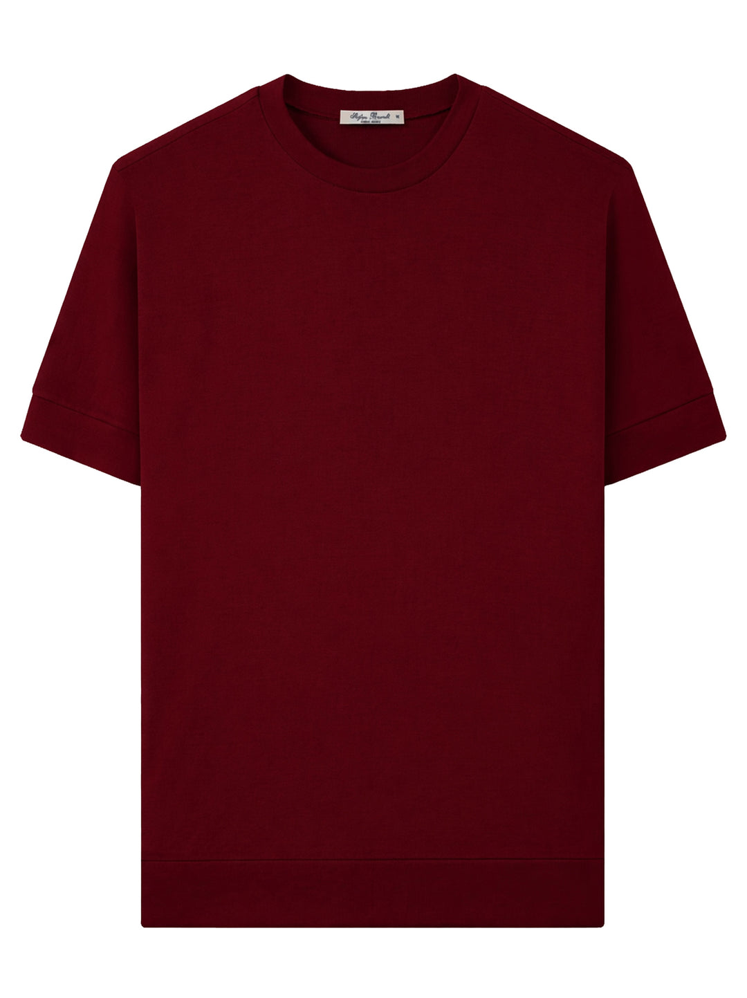 Stefan Brandt ELI B FR 30 T-shirt – Rood-100% katoen-HEREN POLO'S & T-SHIRTS-Rood