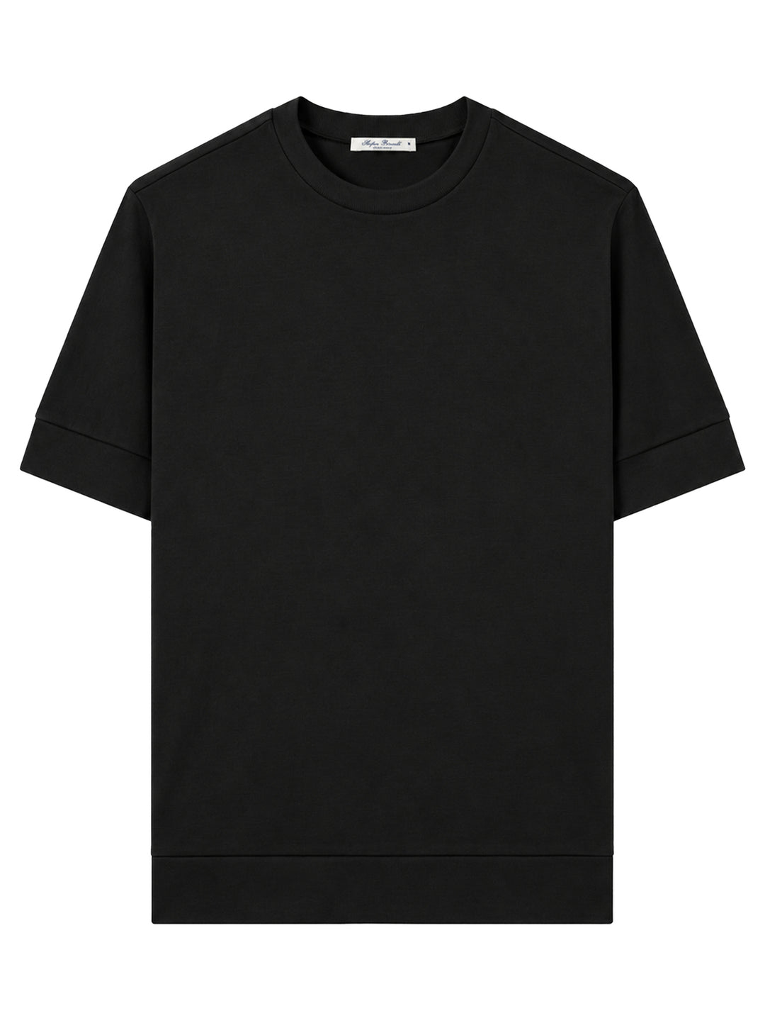 Stefan Brandt ELI B FR 30 T-shirt – Zwart-100% katoen-HEREN POLO'S & T-SHIRTS-Zwart