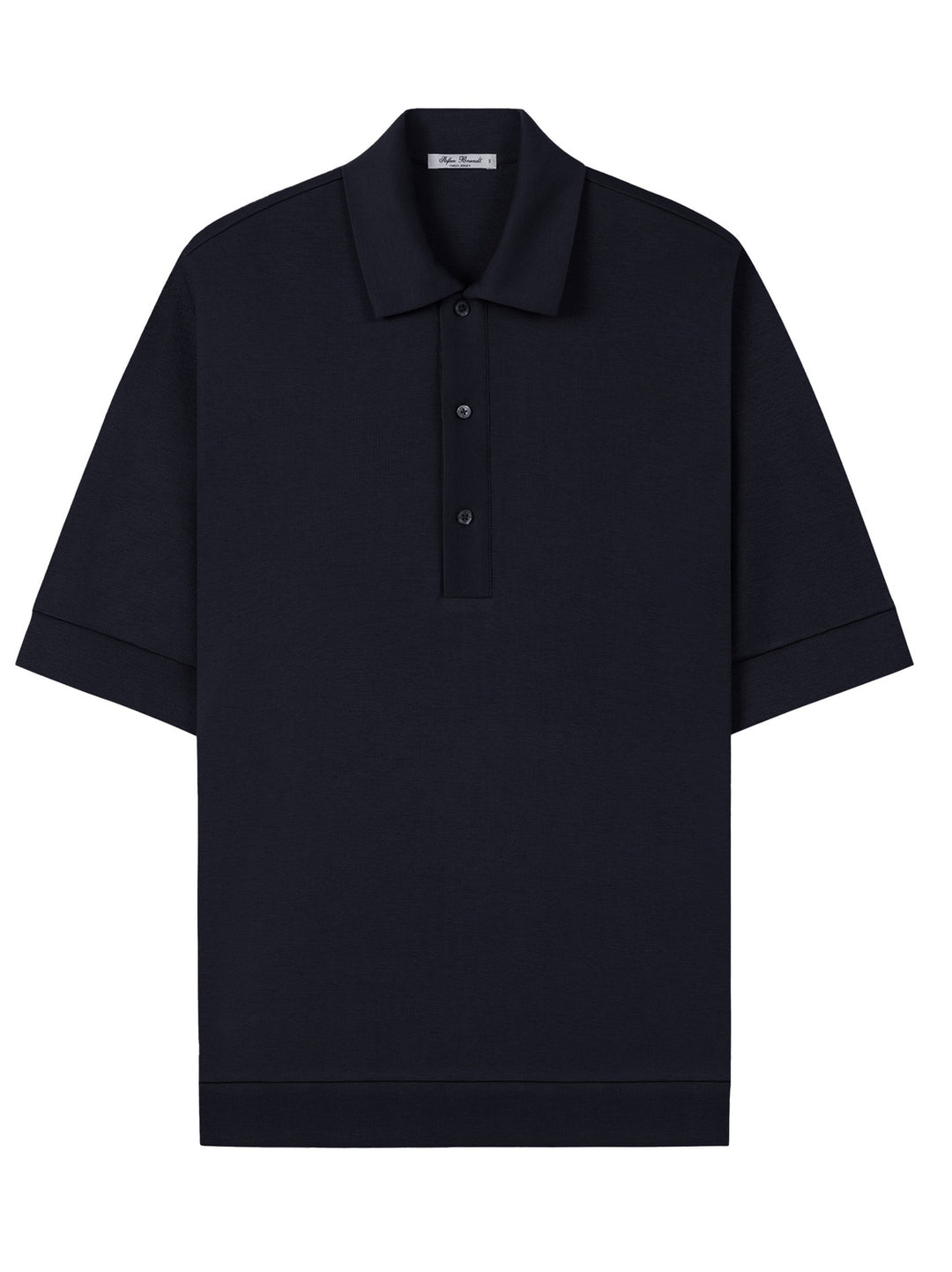 Stefan Brandt LIM 3B FR 30 Polo – Blauw-100% katoen-HEREN POLO'S & T-SHIRTS-Blauw