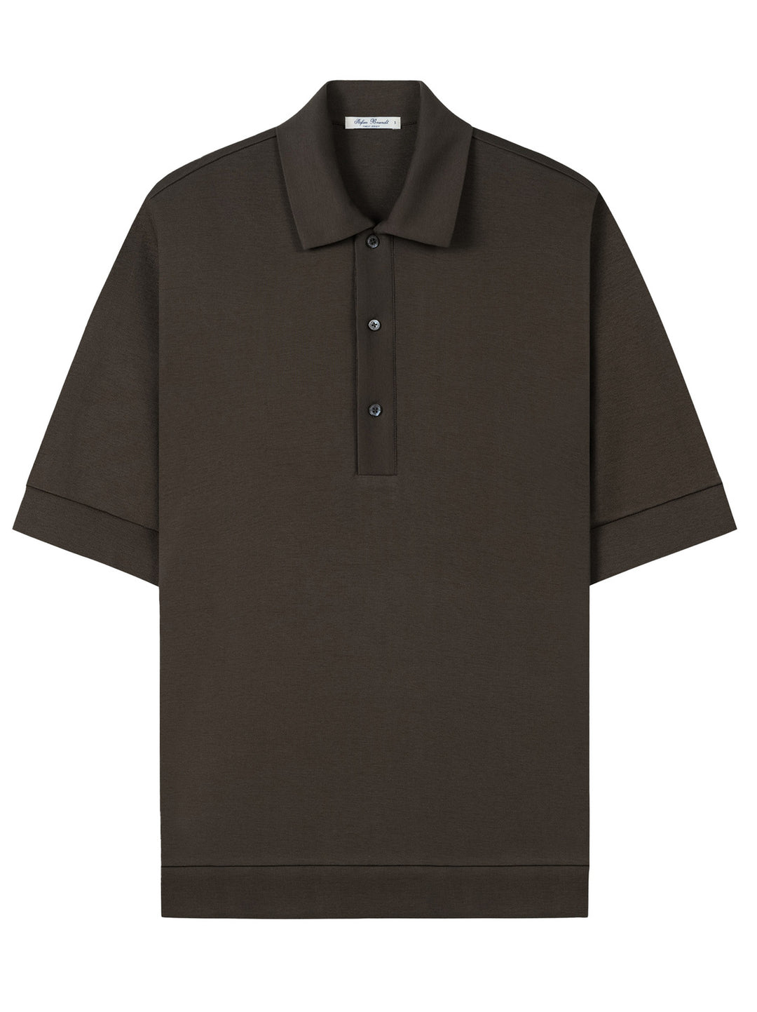 Stefan Brandt LIM 3B FR 30 Polo – Bruin-100% katoen-HEREN POLO'S & T-SHIRTS-Bruin