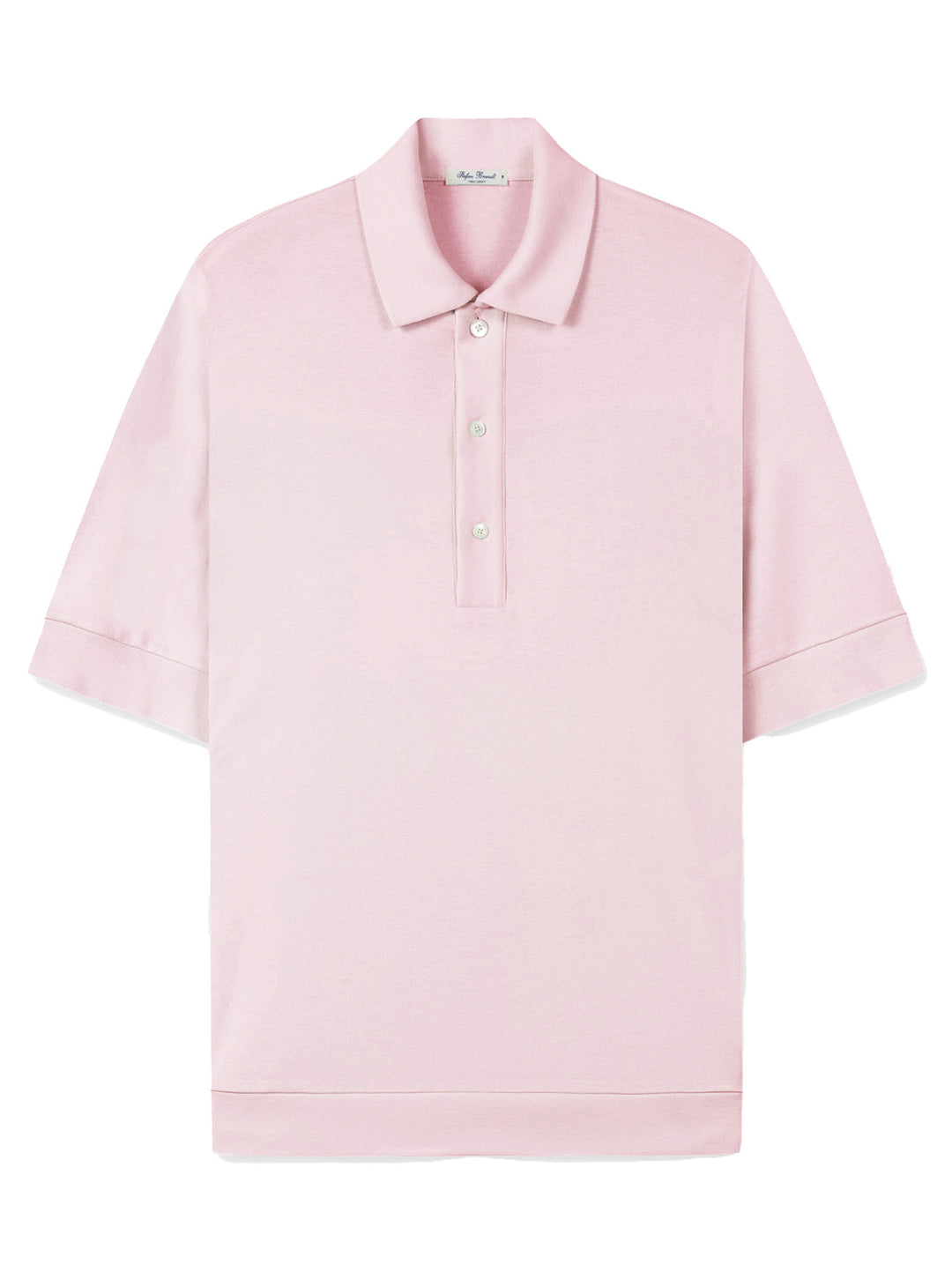 Stefan Brandt LIM 3B FR 30 Polo – Roze-100% katoen-HEREN POLO'S & T-SHIRTS-Roze