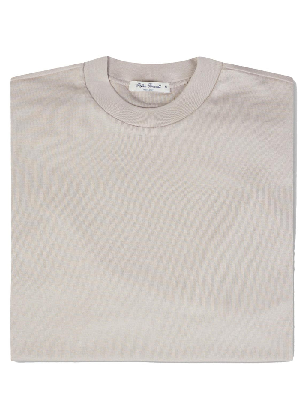 Stefan Brandt T-shirt-100% katoen-HEREN POLO'S & T-SHIRTS-Beige