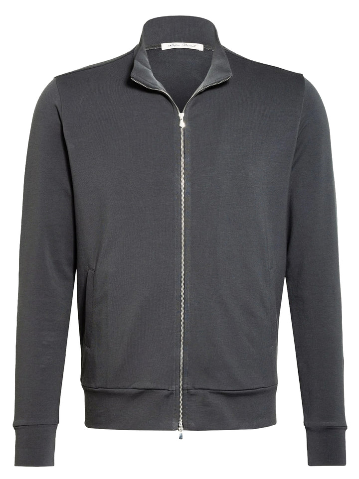 Stefan Brandt vest-93.5% katoen, 6.5% elasthaan-HEREN TRUIEN & VESTEN-Antraciet