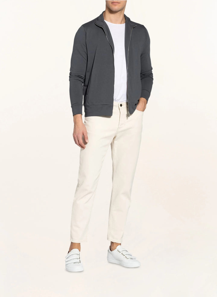 Stefan Brandt vest-93.5% katoen, 6.5% elasthaan-HEREN TRUIEN & VESTEN-Antraciet