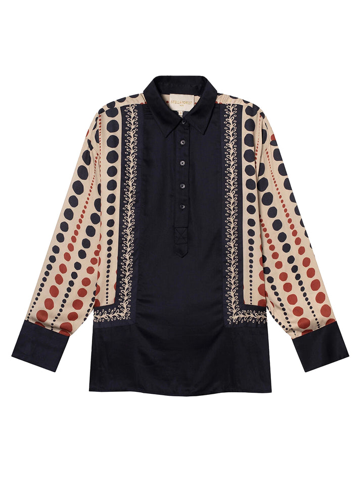 Stella Forest AURELIE-100% Modal-DAMES TOPS & BLOUSES-Antraciet