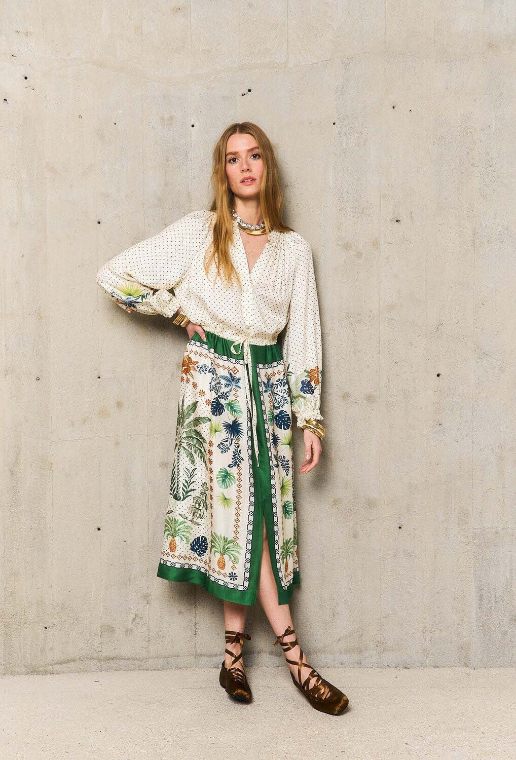 Stella Forest jurk MAHALIA-100% viscose-DAMES JURKEN-Room