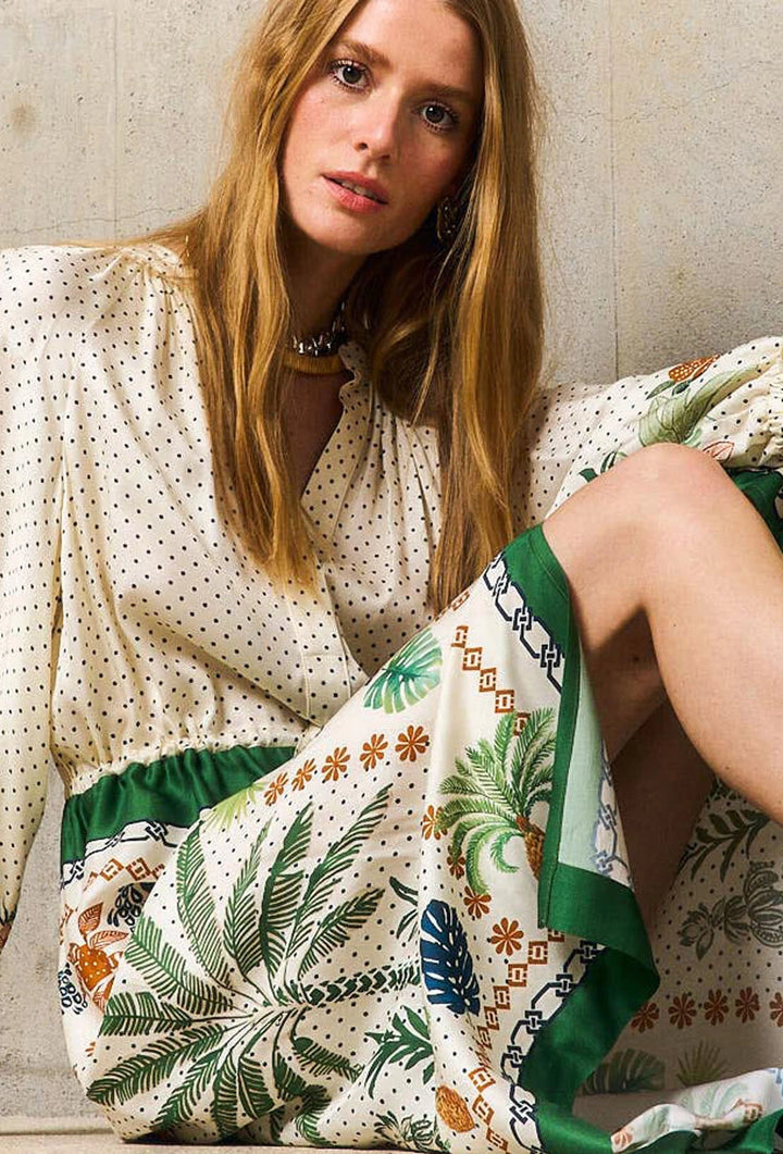 Stella Forest jurk MAHALIA-100% viscose-DAMES JURKEN-Room