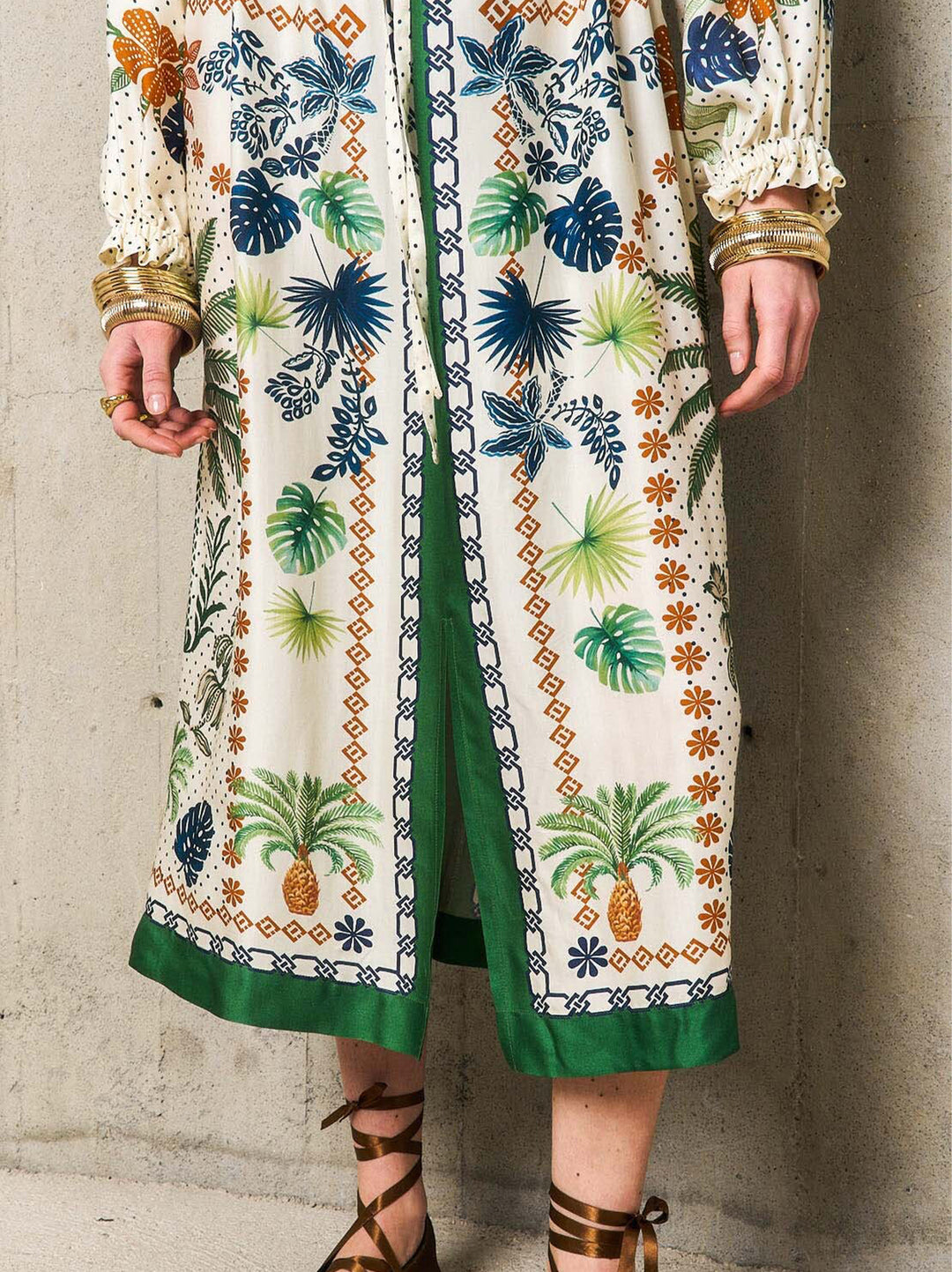 Stella Forest jurk MAHALIA-100% viscose-DAMES JURKEN-Room