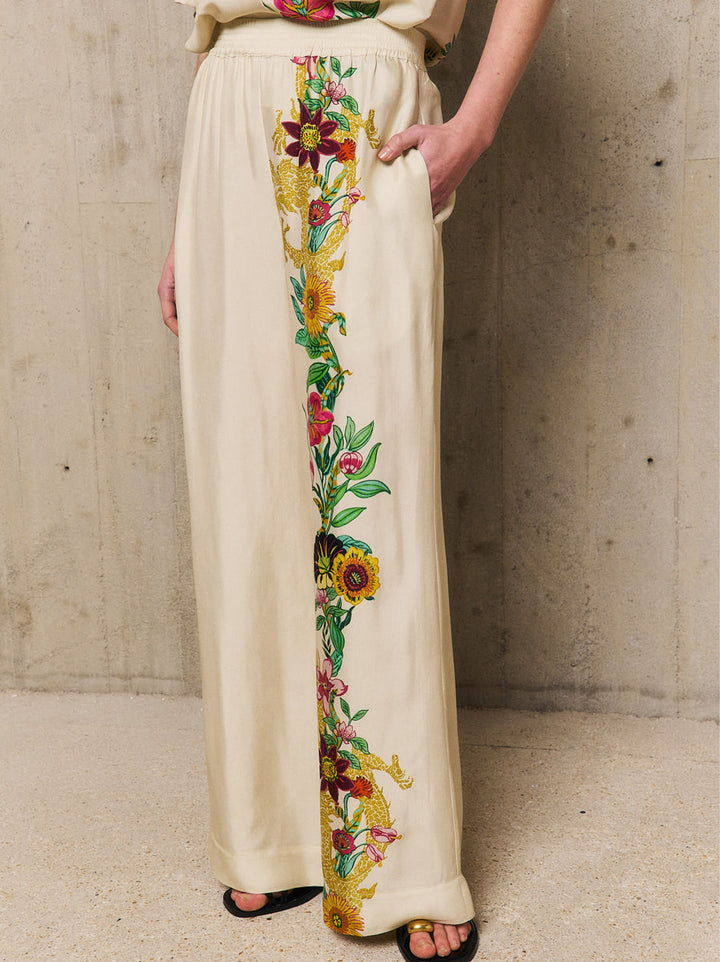 Stella Forest pantalon Dina -100% Viscose-DAMES BROEKEN-Room