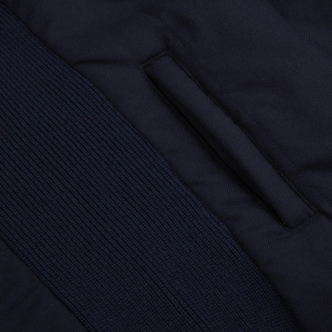 Stenstroms bodywarmer-100% wol-HEREN JASSEN & JACKS-Blauw