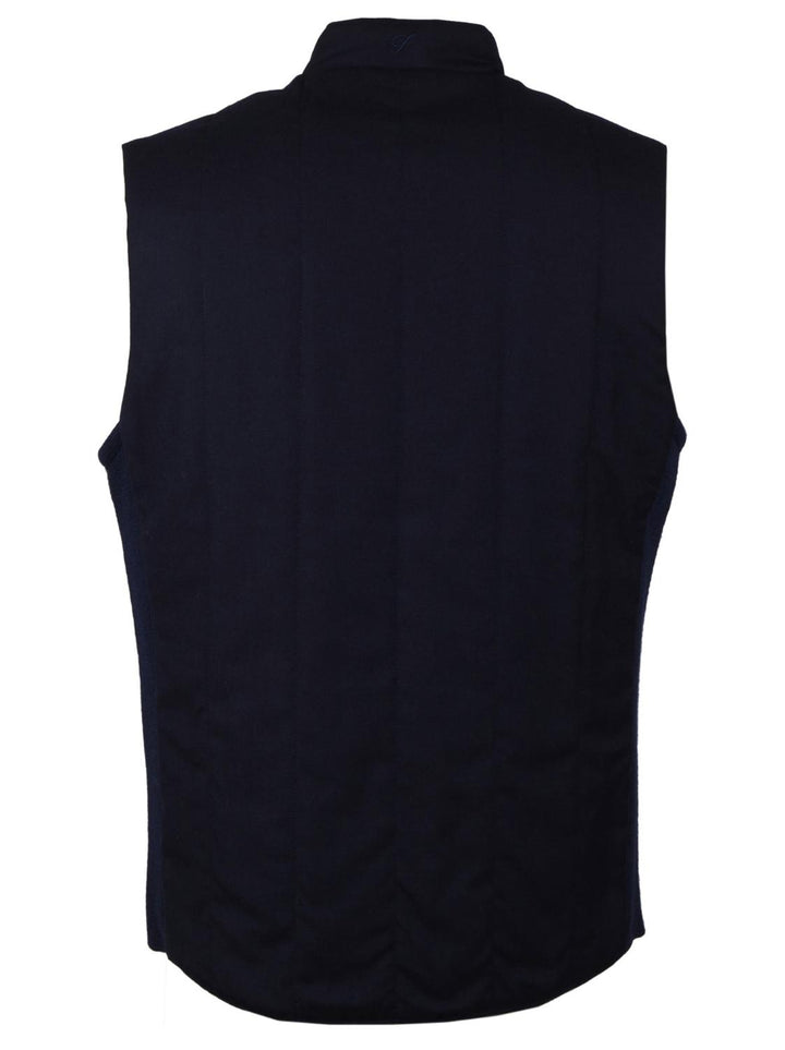 Stenstroms bodywarmer-100% wol-HEREN JASSEN & JACKS-Blauw