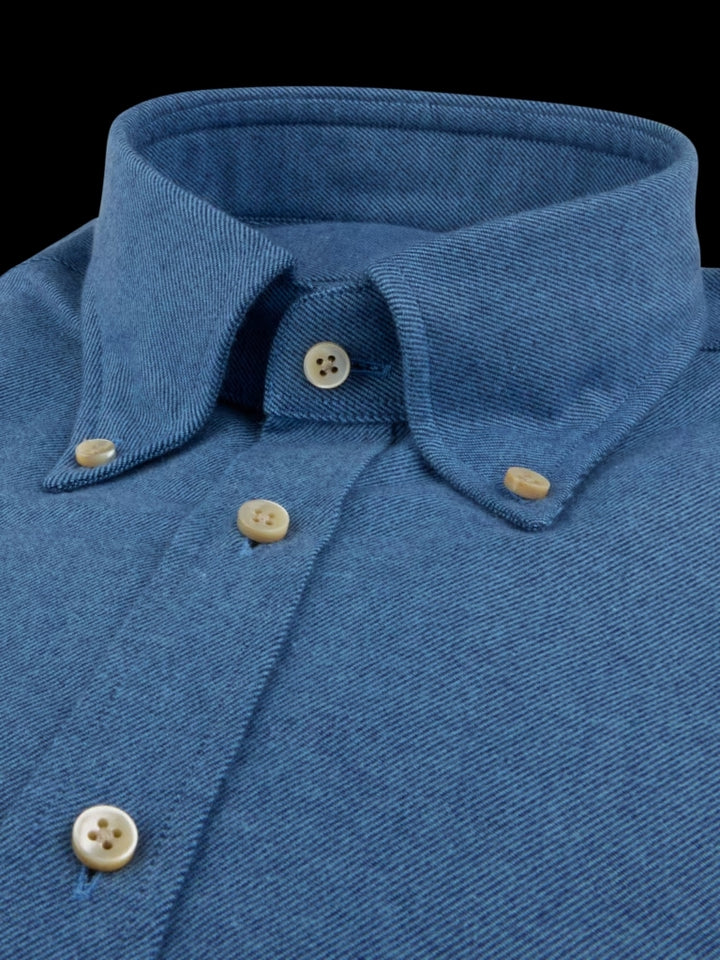 Stenströms Casual Shirt – Blauw-100% katoen-HEREN SHIRTS-Blauw