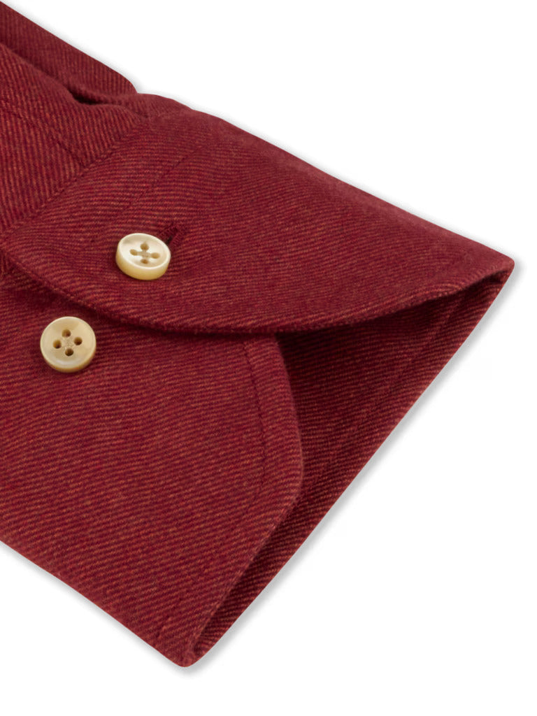 Stenströms Casual Shirt Regular Fit – Rood-100% katoen-HEREN SHIRTS-Rood