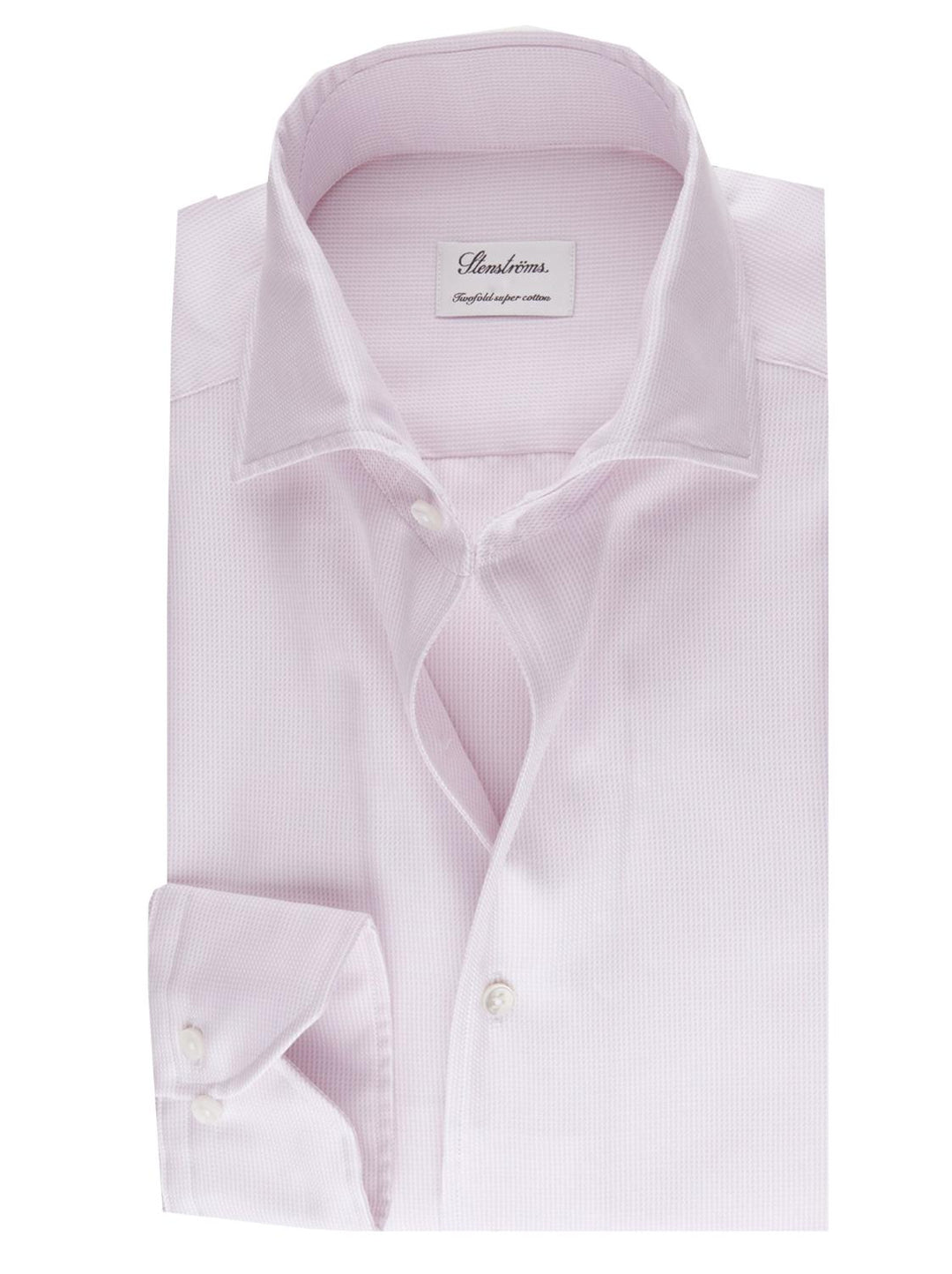 Stenstroms Fitted body shirt-100% katoen-HEREN SHIRTS-Roze
