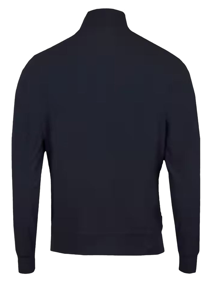 Stenströms Full‑Zip Casual Vest-74% polyamide, 26% elasthaan-HEREN TRUIEN & VESTEN-Blauw