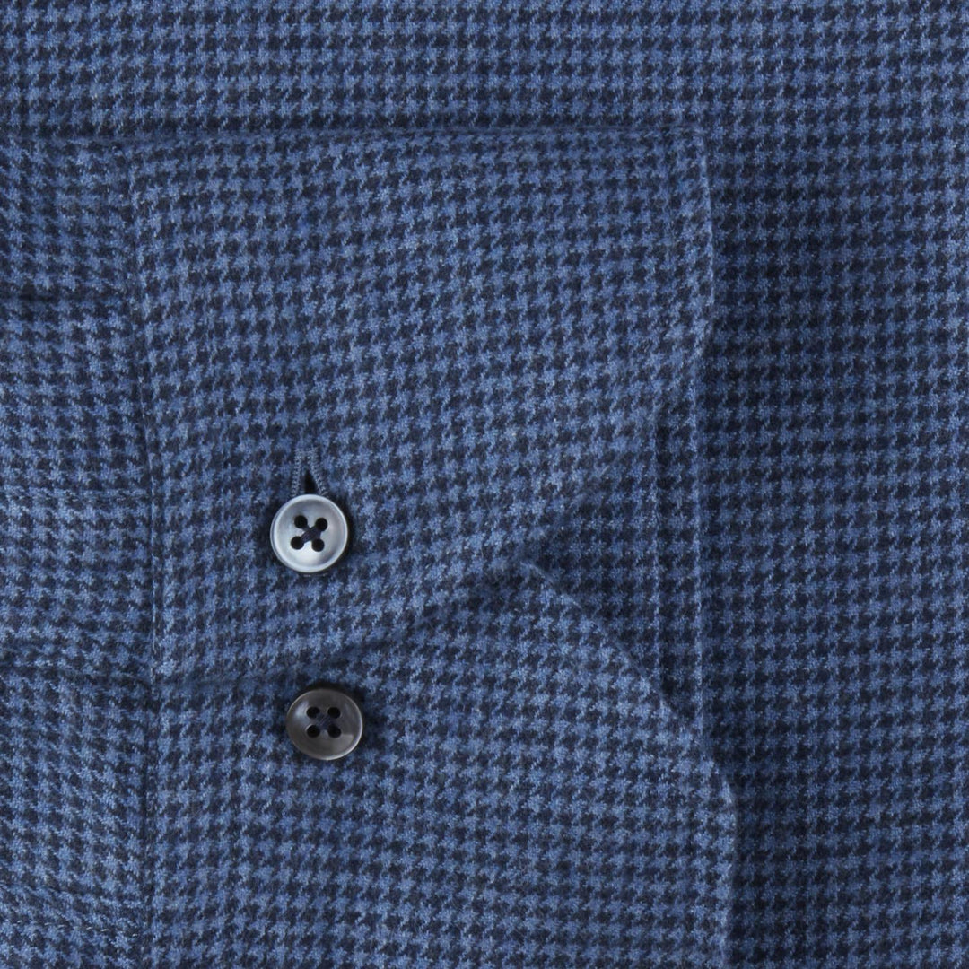 Stenstroms overhemd-100% katoen-HEREN SHIRTS-Blauw