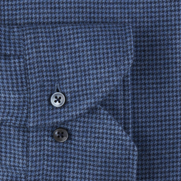 Stenstroms overhemd-100% katoen-HEREN SHIRTS-Blauw