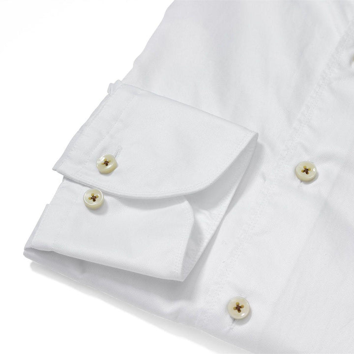 Stenstroms overhemd-100% katoen-HEREN SHIRTS-Wit