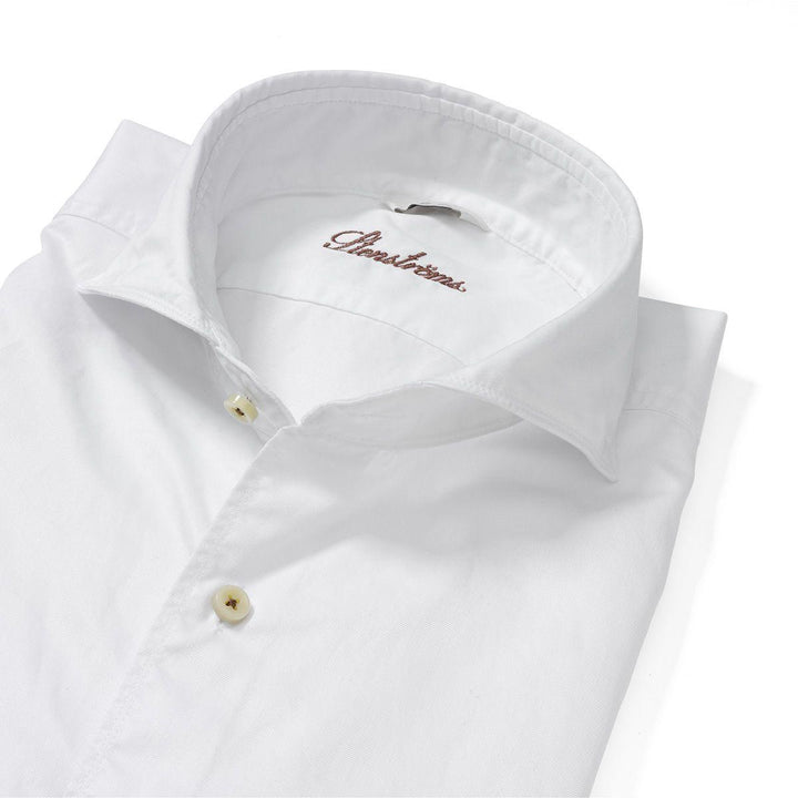 Stenstroms overhemd-100% katoen-HEREN SHIRTS-Wit