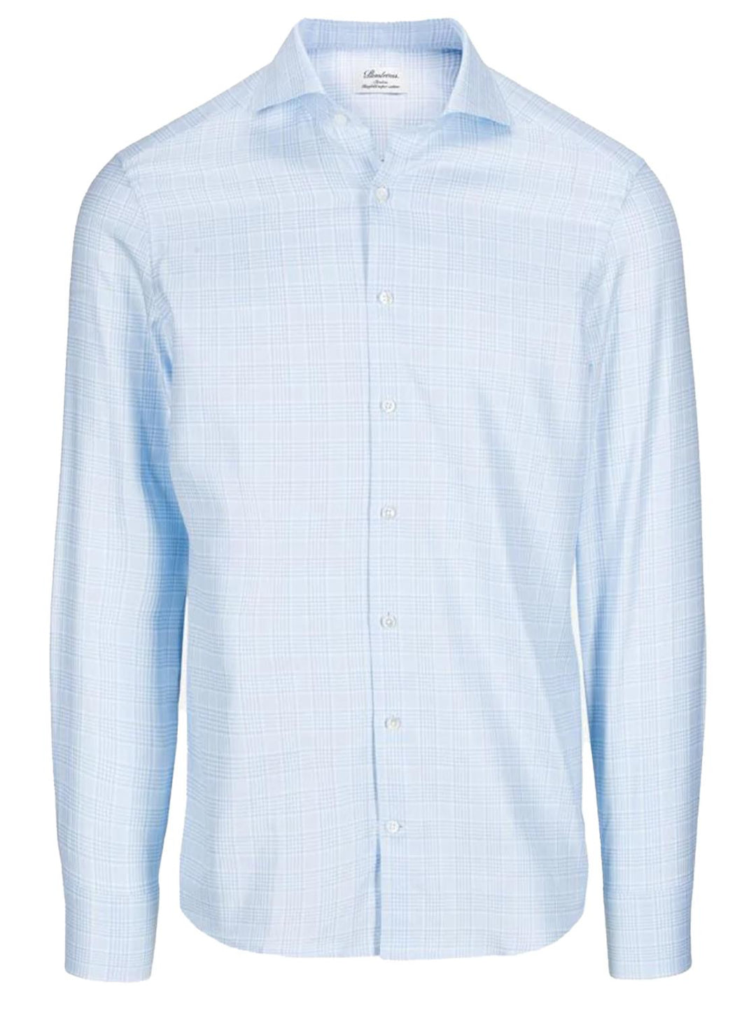 Stenströms overhemd Slimline-100% katoen-HEREN SHIRTS-Blauw