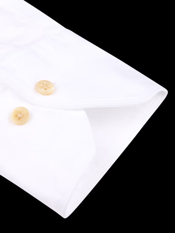 Stenströms Regular fit (Fitted Body) Shirt – Wit-100% katoen-HEREN SHIRTS-Wit