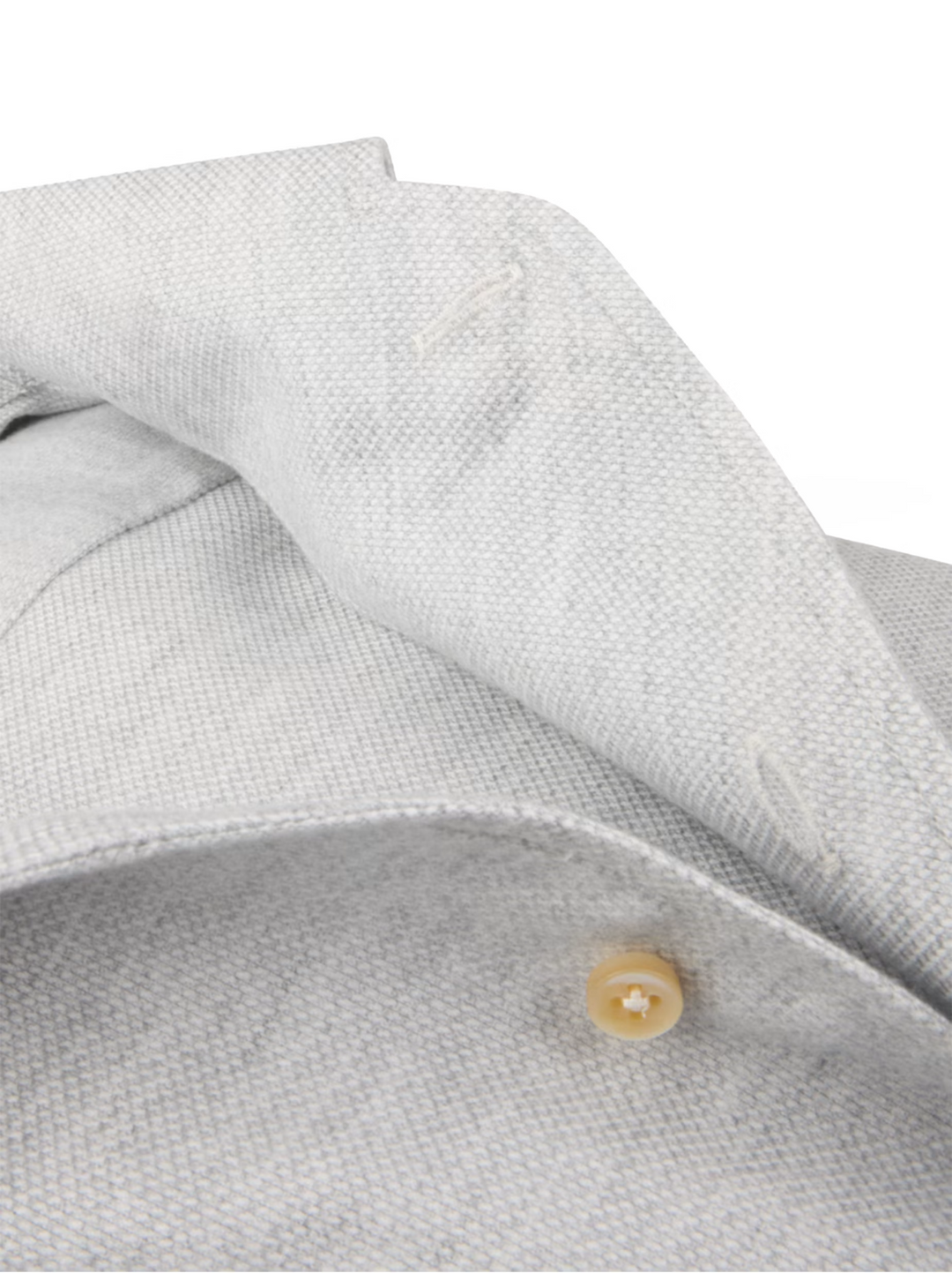 Stenströms Regular Fit Overhemd – Grijs-59% katoen, 41% lyocell -HEREN SHIRTS-Grijs