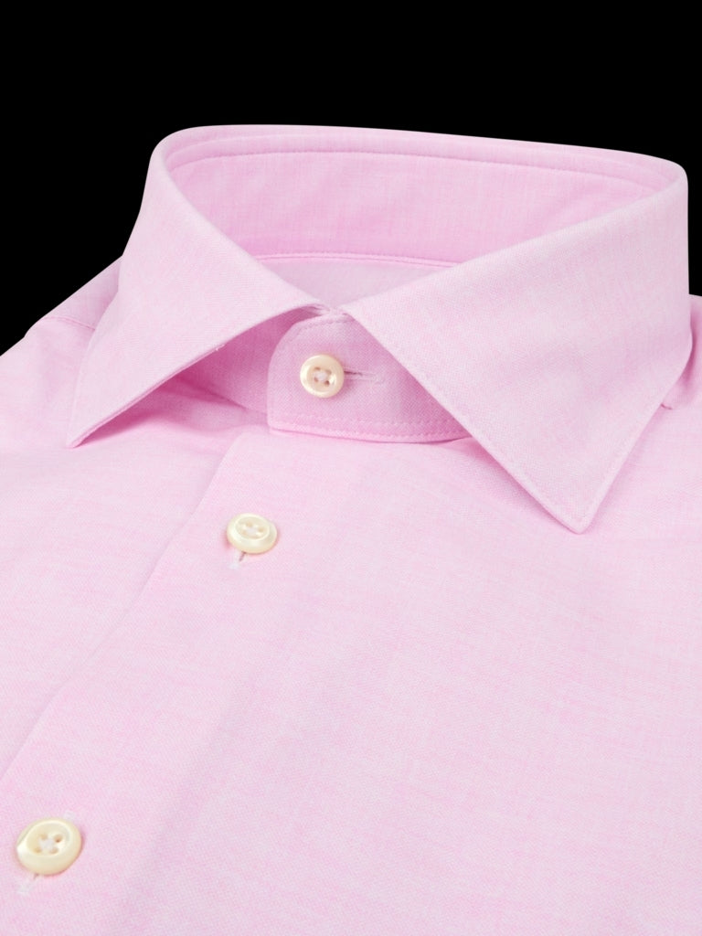Stenströms Slimline Shirt – Roze-73% polyamide, 27% elastaan-HEREN SHIRTS-Roze