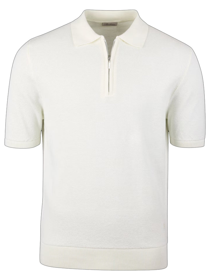 Stenströms Zip Polo – Room-100% katoen-HEREN POLO'S & T-SHIRTS-Room