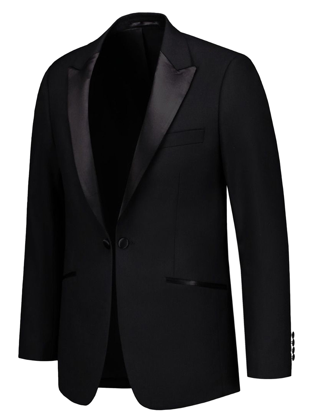 Suitconcern Sinatra Smokingjas met Puntrevers – Zw-HEREN GELEGENHEIDSKLEDING-Zwart