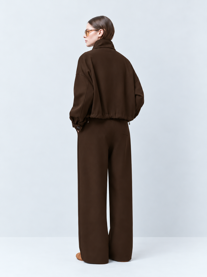 Suncoo Dona Jack – Bruin-83% polyester, 14% viscose, 3% elastaan<br />Voering: 100% polyester-DAMES JASSEN & JACKS-Bruin