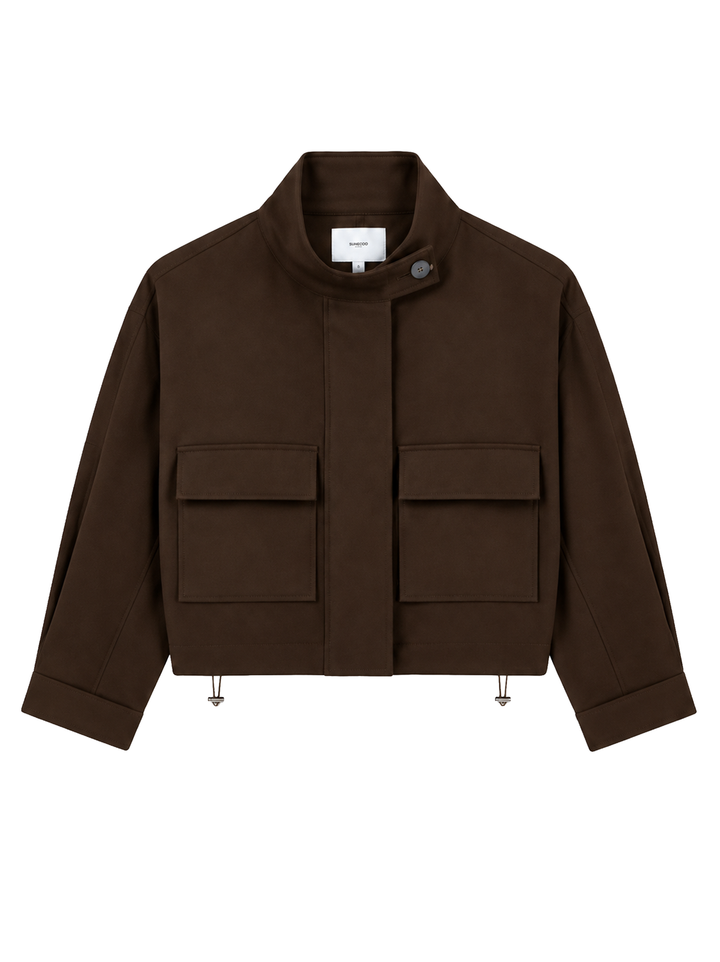 Suncoo Dona Jack – Bruin-83% polyester, 14% viscose, 3% elastaan<br />Voering: 100% polyester-DAMES JASSEN & JACKS-Bruin