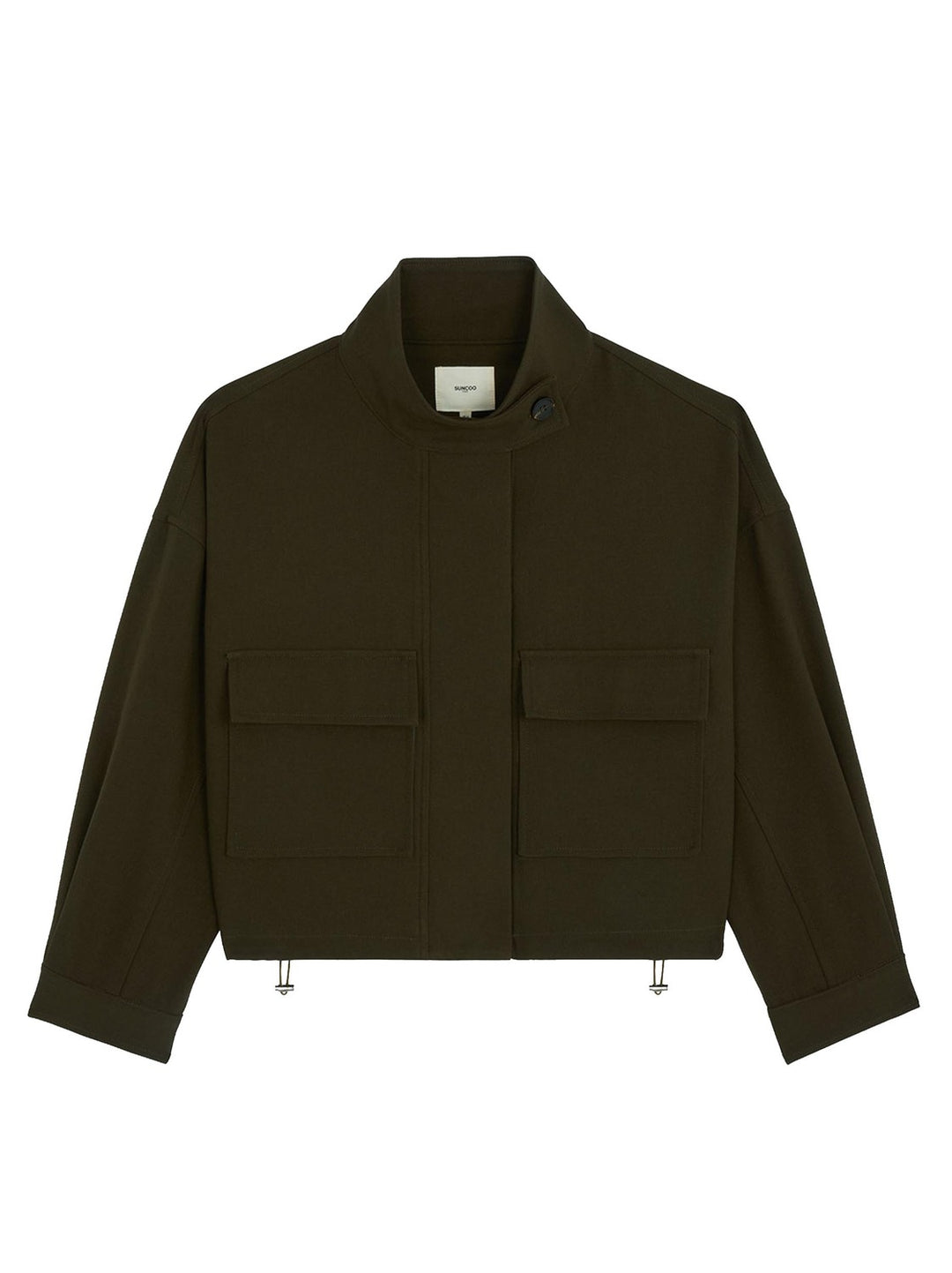 Suncoo Dona Jack – Groen-83% polyester, 14% viscose, 3% elastaan<br />Voering: 100% polyester-DAMES JASSEN & JACKS-Groen