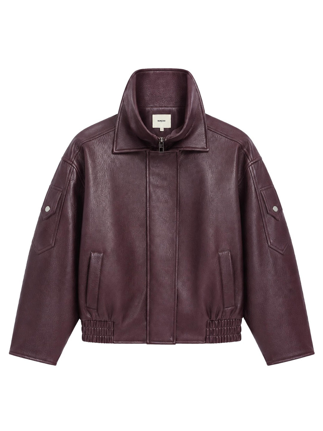 Suncoo Early Imitatieleren Jack – Paars-100% polyester<br />Coating: 100% polyurethaan<br />Voering: 100% polyester-DAMES