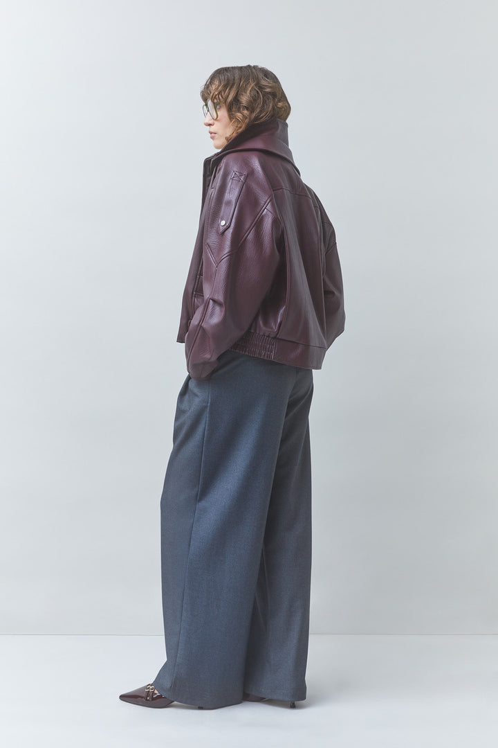 Suncoo Early Imitatieleren Jack – Paars-100% polyester<br />Coating: 100% polyurethaan<br />Voering: 100% polyester-DAMES