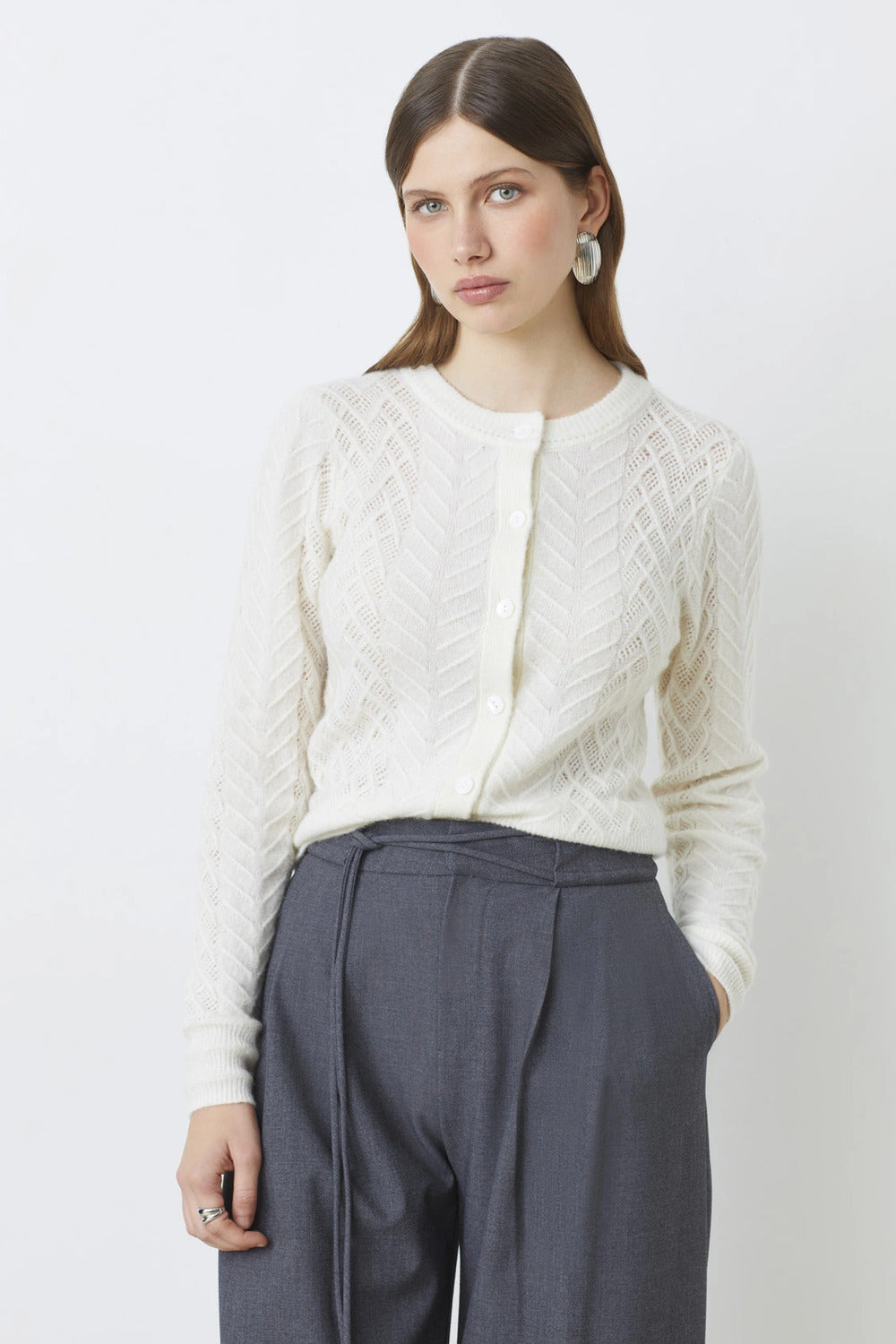 Suncoo Genibi Vest – Room-42% wol, 42% polyamide, 14% alpaca, 2% elastaan-DAMES TRUIEN & VESTEN-Room