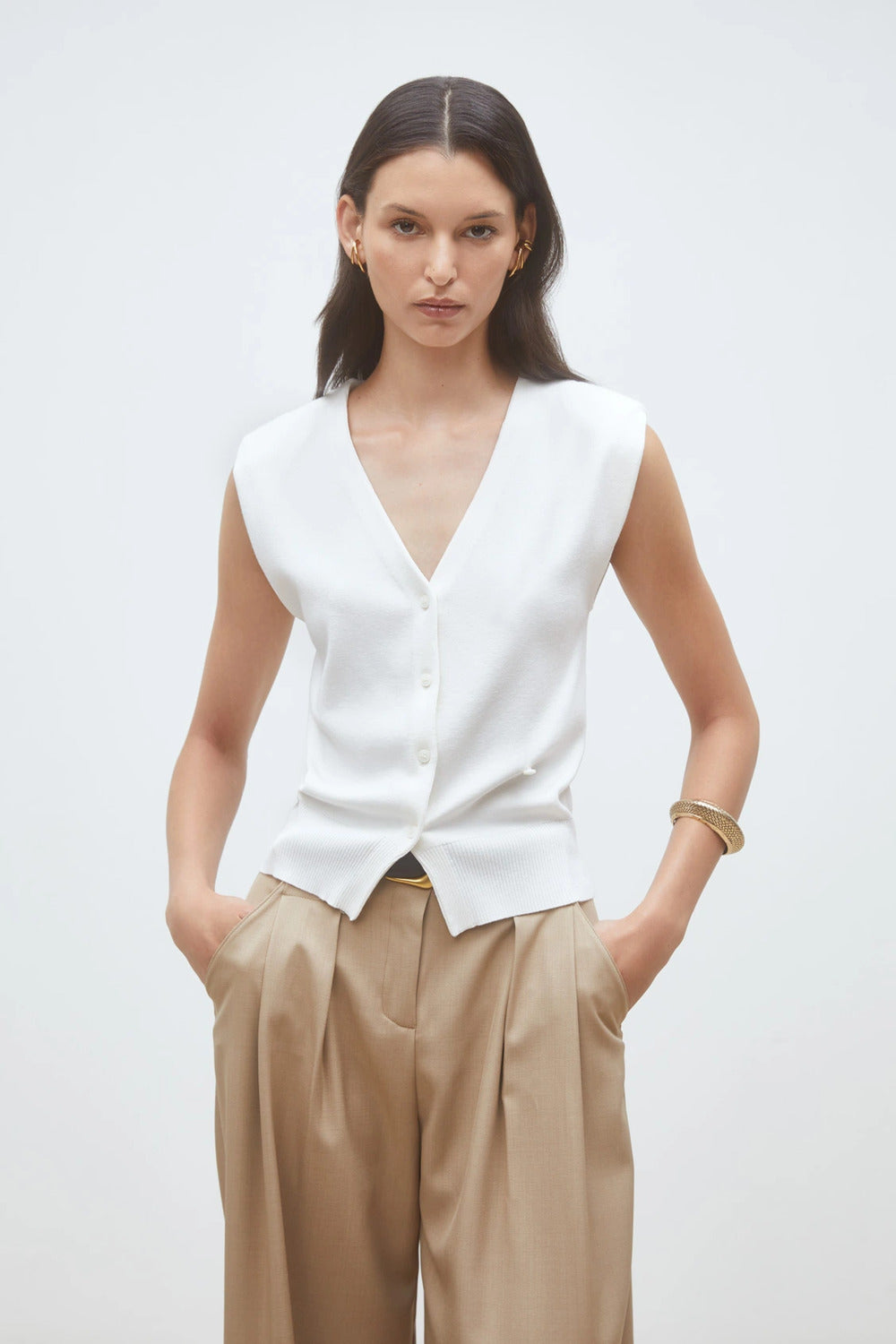 Suncoo Gilem Vest – Room-72% viscose, 28% polyester-DAMES TRUIEN & VESTEN-Room