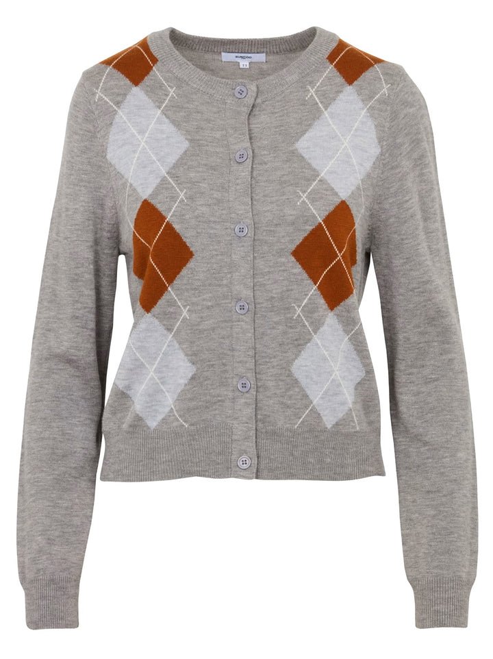 Suncoo Gisca Vest – Grijs-55% polyamide, 20% polyester, 16% polyacryl, 9% wol-DAMES TRUIEN & VESTEN-Grijs